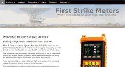 Desktop Screenshot of firststrikemeters.com